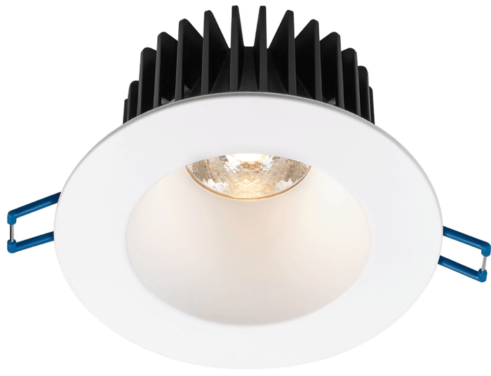 Lotus LD4R-CPL 4-inch corrosion-resistant deep regressed LED downlight with white polycarbonate trim