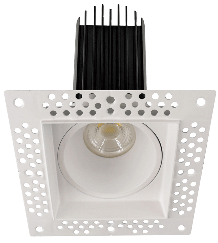 Lotus LED-2-S15W-T-SQ 2" Trimless Square Recessed LED - 5CCT or Dim to Warm | LED-2-S15W-L5CCT-T-SQ