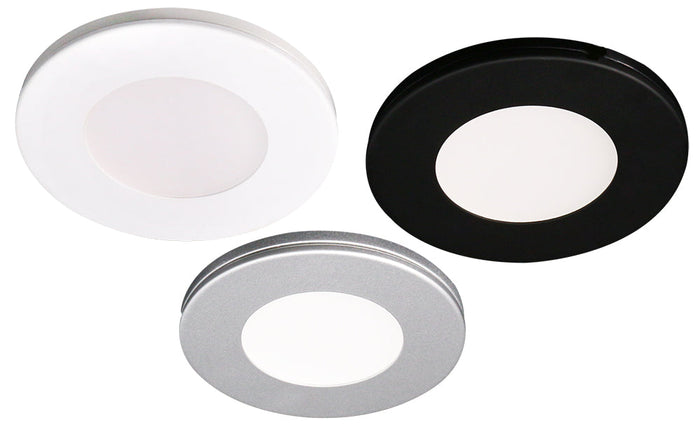 Lotus Puck LED 3" LED (includes 3 trim colours) | AD-107T-3K 12 Volt