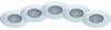 Lotus Puck LED 3" LED (includes 3 trim colours) | AD-107T-3K 12 Volt