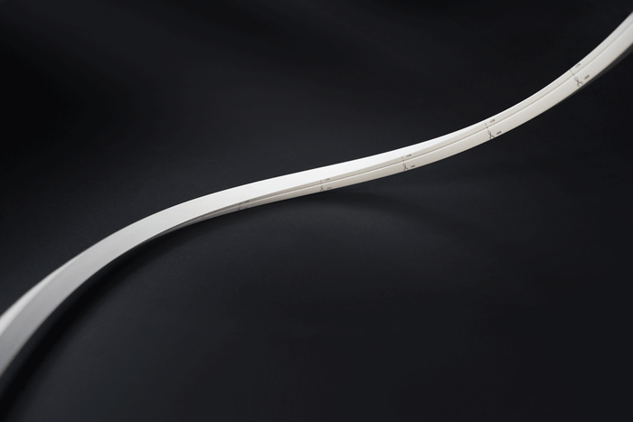 Product Display Visual of the SKU: ES-1010A-C-8W-IP67-27K-16FT for Marketing of theLotus Recessed Mount Side Bendable LED Neonflex 24V DC 3W/ft 10mm CRI 90+ IP67 | ES-1010A-C-8W-IP67