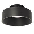 Product Display Visual of the SKU: DT4-BK for Marketing of theLotus Round Drop Trim for LED-S8W-MT | DT4-TRIM