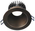 Product Display Visual of the SKU: 4R-ORB for Marketing of theLotus Round Oil Rubbed Bronze Trim for model LD4R | 4R-TRIM