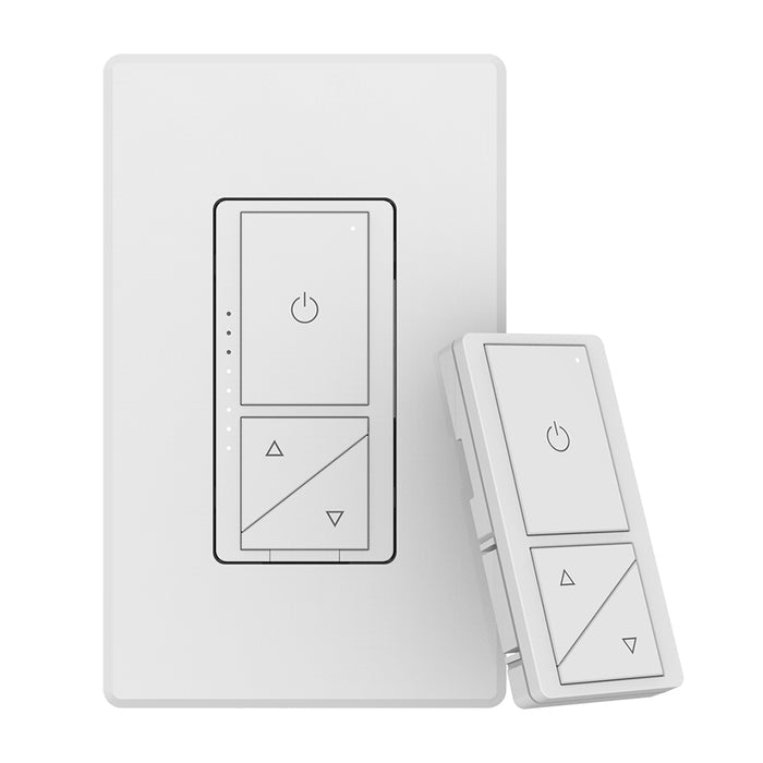 Product Display Visual of the SKU: DNA042CU2-W-600-R-P for Marketing of theLotus Smart Wi-Fi Dimmer Triac Forward Phase Cut with Remote | DNA042CU2-W-600-R-P