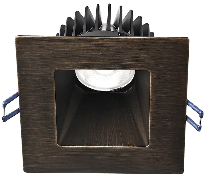 Product Display Visual of the SKU: 4S-ORB for Marketing of theLotus Square Oil Rubbed Bronze Trim Trim for model LD4S | 4S-TRIM