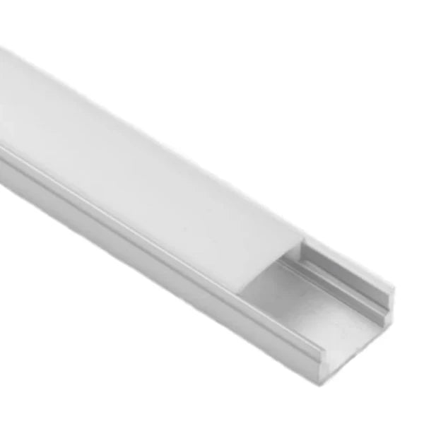 Product Display Visual of the SKU: LH-1708-SW-4FT for Marketing of theLotus Surface Mount Aluminum Profile | LH-1708