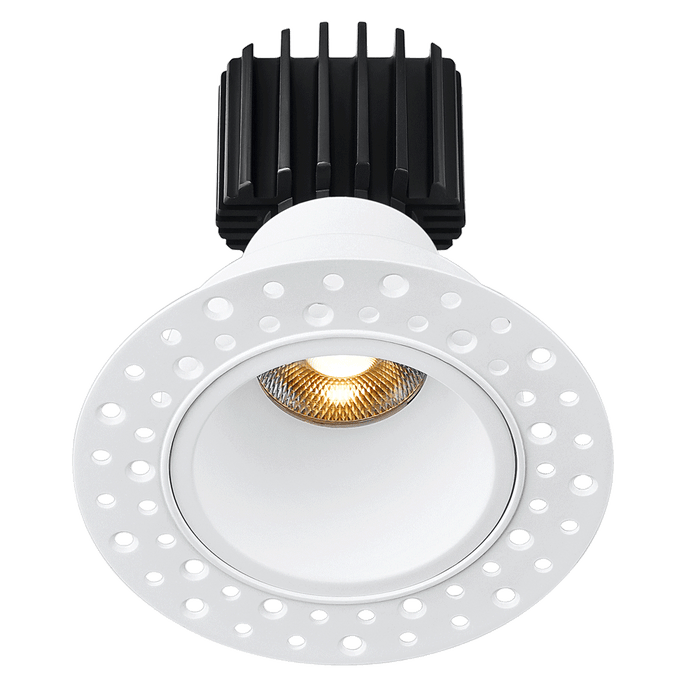 Studio Photography Marketing Image of Lotus LED Lights Product L3F-RDI-WH-LW24-3K95 for SimplySecured.ca Shopify