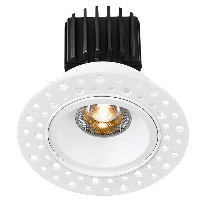 Studio Photography Marketing Image of Lotus LED Lights Product L3F-RRI-WH-LW24-3K95 for SimplySecured.ca Shopify