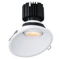 Studio Photography Marketing Image of Lotus LED Lights Product L3G-RST-WH-LW24-3K95 for SimplySecured.ca Shopify