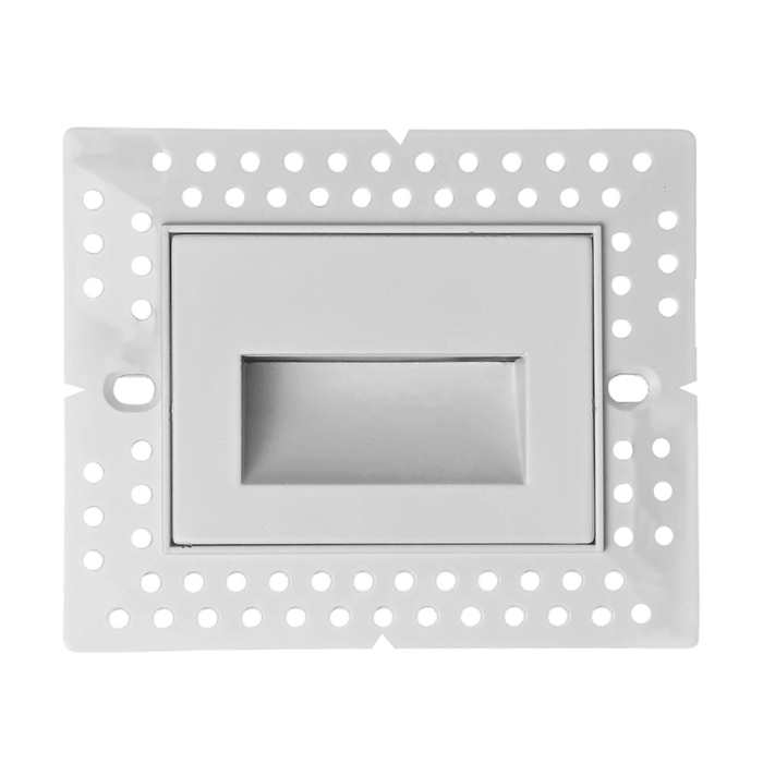 Lotus Trimless Step Light White Horizontal 120V 3W 5CCT | LSD06-5CCTWH