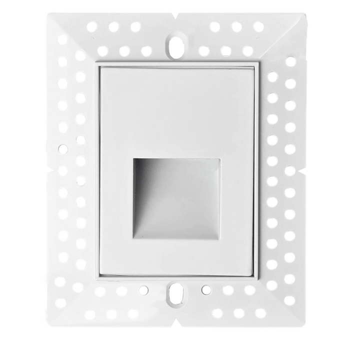 Lotus Trimless Step Light White Vertical 120V 3W 5CCT | LSD05-5CCTWH