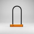 LUMA U lock 180 x 320mm 12mm Bar Thickness - Orange