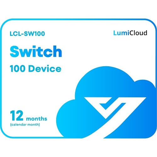 Luminys LCL-SW100 LumiCloud Network Switch (Annual Subscription License) for Canadian security dealers at SimplyControlled.ca