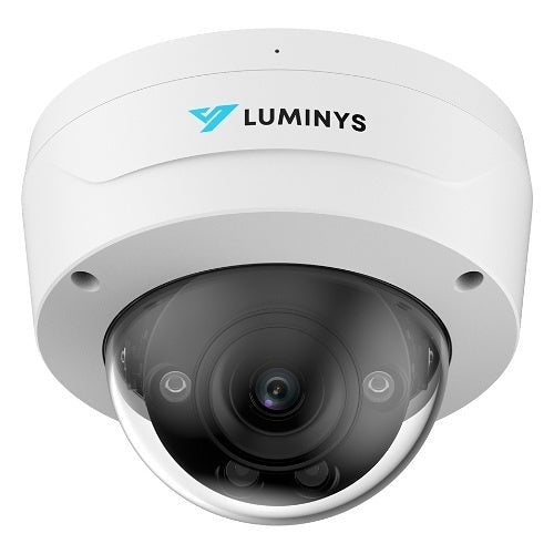 Luminys N5D-12LA2 N5-L 12MP LumiLuxSmart IP Standard Dome 2.8 mm, IR, White-lights, Dual-mode for Canadian security dealers at SimplyControlled.ca