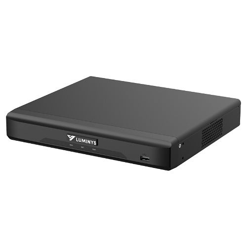 Luminys R31-8PA R3 Starter Series NVR, 8MP 8 CH Mini 8-Port PoE, 1SATA, Analytics by Camera for Canadian security dealers at SimplyControlled.ca
