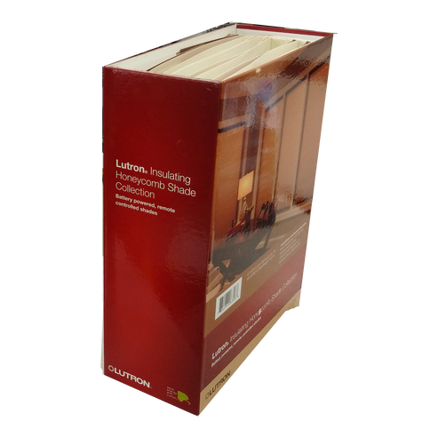 Photo of Simply Controlled SKU - Lutron Architectural Honeycomb Fabric Binder | ARCH-HC-BNDR