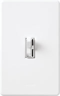 Ariadni Dimmer, Magnetic Low-Voltage, 3-way, preset, 120V/600VA (450W) in white, for Canada