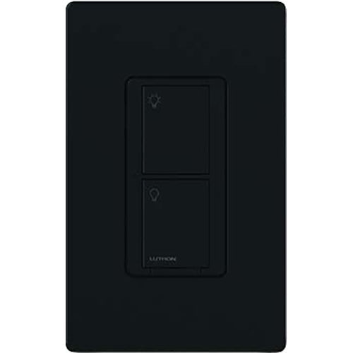 Lutron Caseta Wireless Smart Switch RF 2-Button On/Off Switch 5A Lighting/3A Fan - Clear Connect Type A, No Neutral Required | PD-5S-DV
