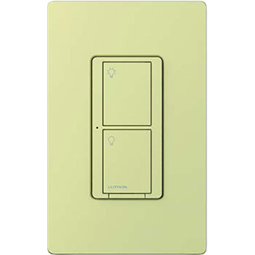 Lutron Caseta Wireless Smart Switch RF 2-Button On/Off Switch 5A Lighting/3A Fan - Clear Connect Type A, No Neutral Required | PD-5S-DV