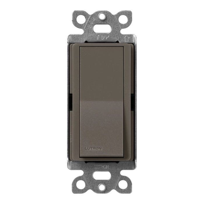 Lutron Claro 15 Amp, 3-Way On/Off Rocker Switch, Truffle
