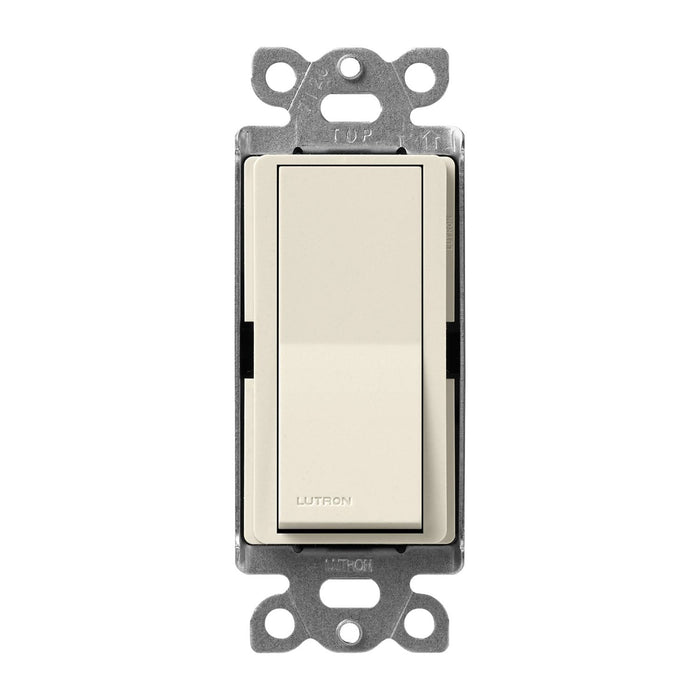 Lutron Claro 15 Amp, 3-Way On/Off Rocker Switch, Pumice