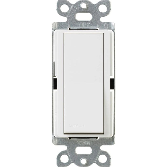 Lutron Claro 15A Single Pole Switch with Locator Light - Decorator Rocker | CA-1PSNL