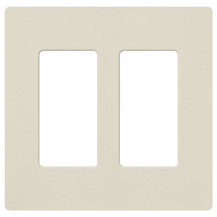 Lutron Claro 2-Gang Screwless Wall Plate | SC-2