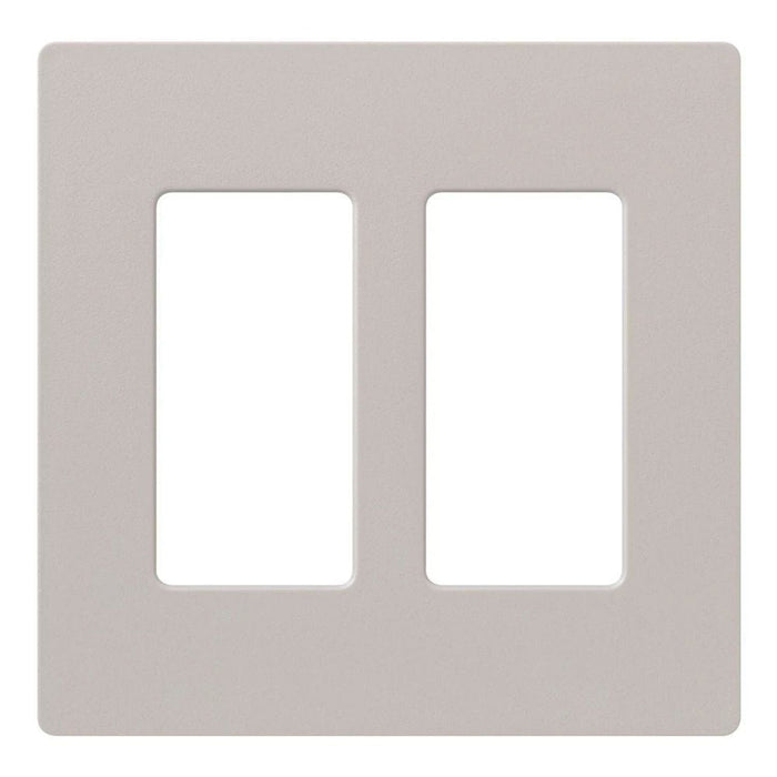 Lutron Claro 2-Gang Screwless Wall Plate | SC-2