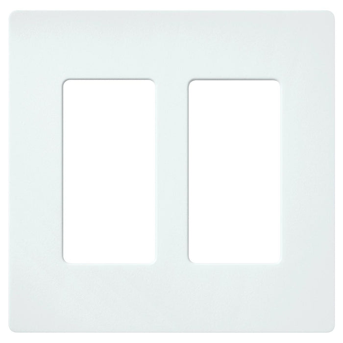 Lutron Claro 2-Gang Screwless Wall Plate | SC-2
