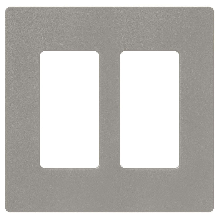 Lutron Claro 2-Gang Screwless Wall Plate | SC-2