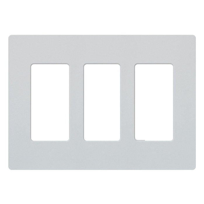 Lutron Claro 3-Gang Screwless Wall Plate | SC-3