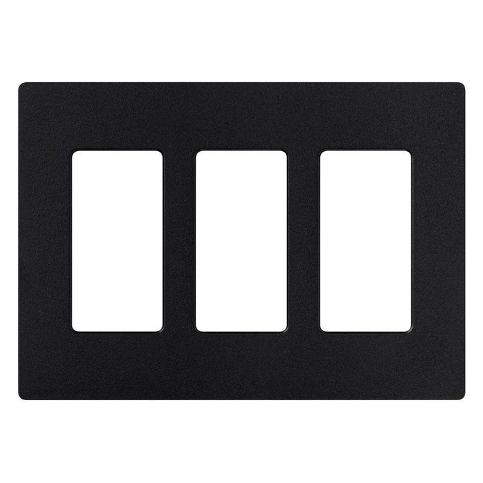 Lutron Claro 3-Gang Screwless Wall Plate | SC-3