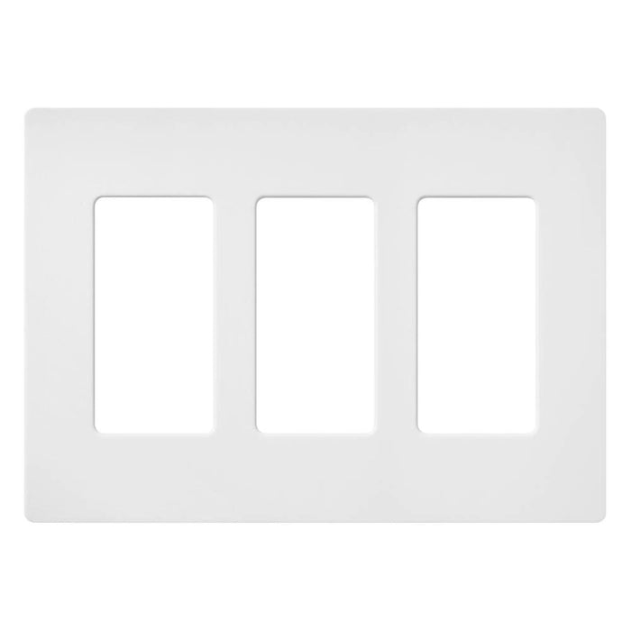 Lutron Claro 3-Gang Screwless Wall Plate | SC-3