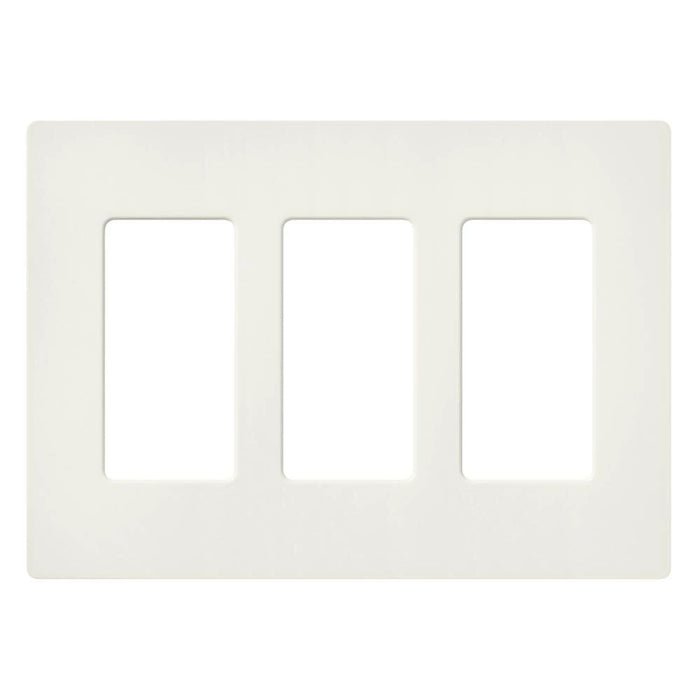 Lutron Claro 3-Gang Screwless Wall Plate | SC-3
