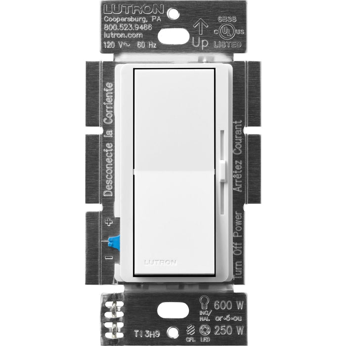 Lutron Diva 250W LED+ Dimmer Switch - High Capacity (White) | DVCL-253PH-WH-C