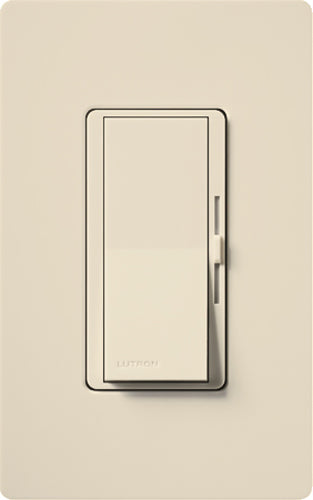 Lutron Diva 3-Speed Fan Control with Wall Plate, 1.5A, Single-Pole/3-Way | DVWFSQ-FH-XX-CSA