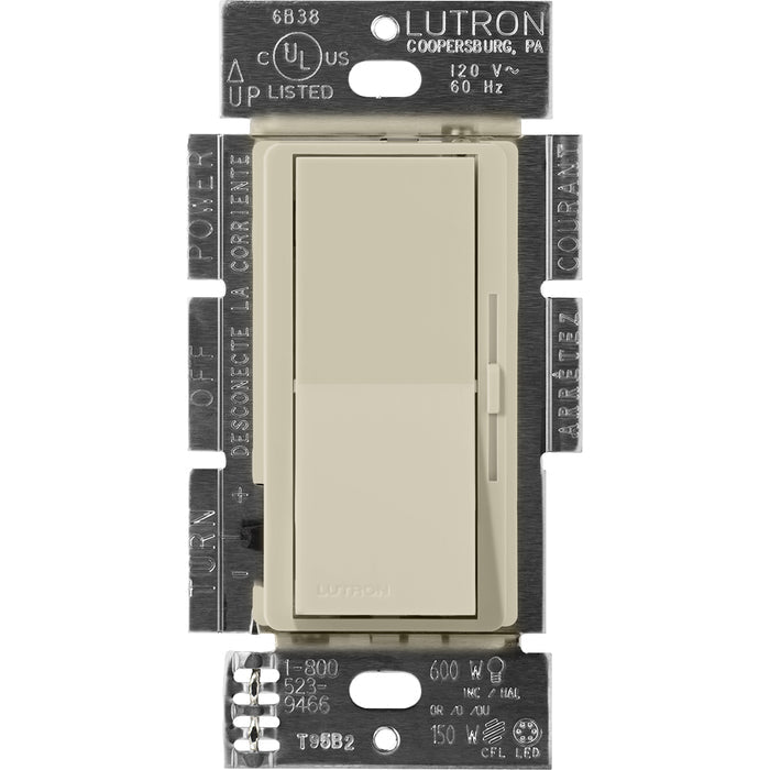 Lutron Diva 3-Wire Fluorescent Dimmer - for Dimming Ballasts | DVSCF-103P