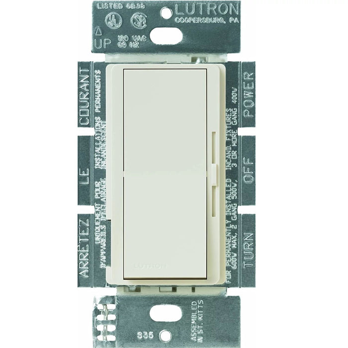 Diva Dimmer - Gloss Finish, Electronic Low-Voltage, Single-pole, 120V/300W in light almond