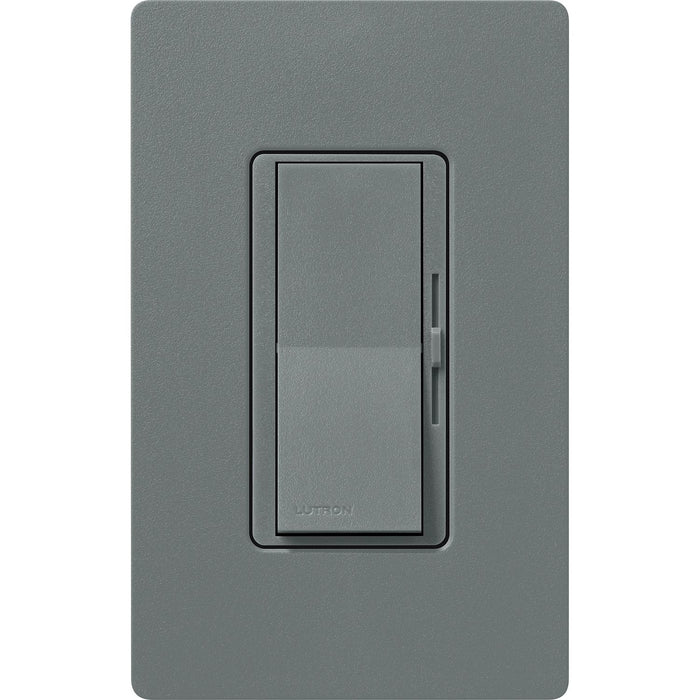 Diva satin dimmer for 250W CFL/LED, 600W inc/hal, or Lutron Hi-Lume A-Series LTE LED Driver in architectural white