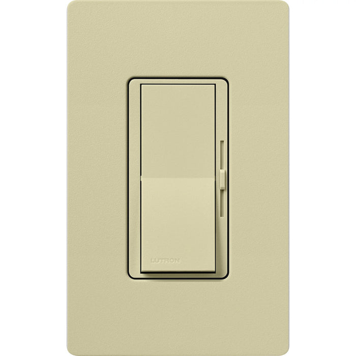 Diva satin dimmer for 250W CFL/LED, 600W inc/hal, or Lutron Hi-Lume A-Series LTE LED Driver in pebble