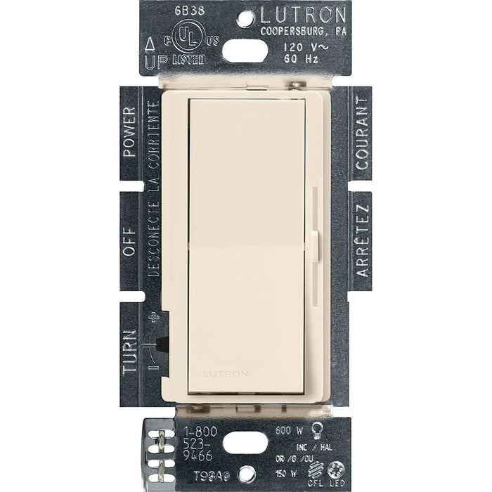 Product Display Visual of the SKU: DVCL-153P-WH for Marketing of theLutron Diva LED+ Dimmer Switch, 150W LED | DVCL-153P