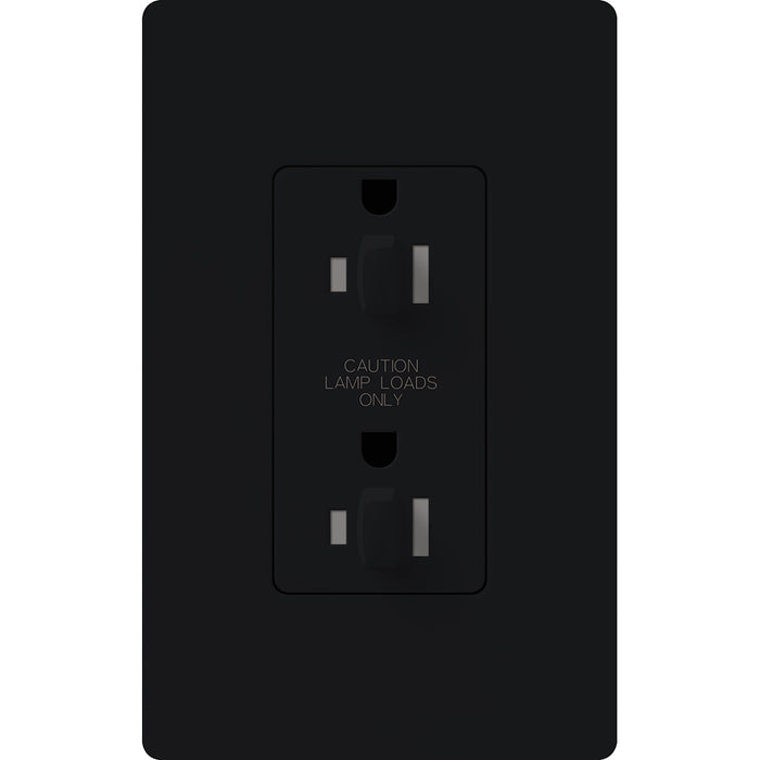 Lutron Dual Dimming Tamper-Resistant Receptacles - Satin Color 15A 120/125V | SCR-15-DDTR-XX