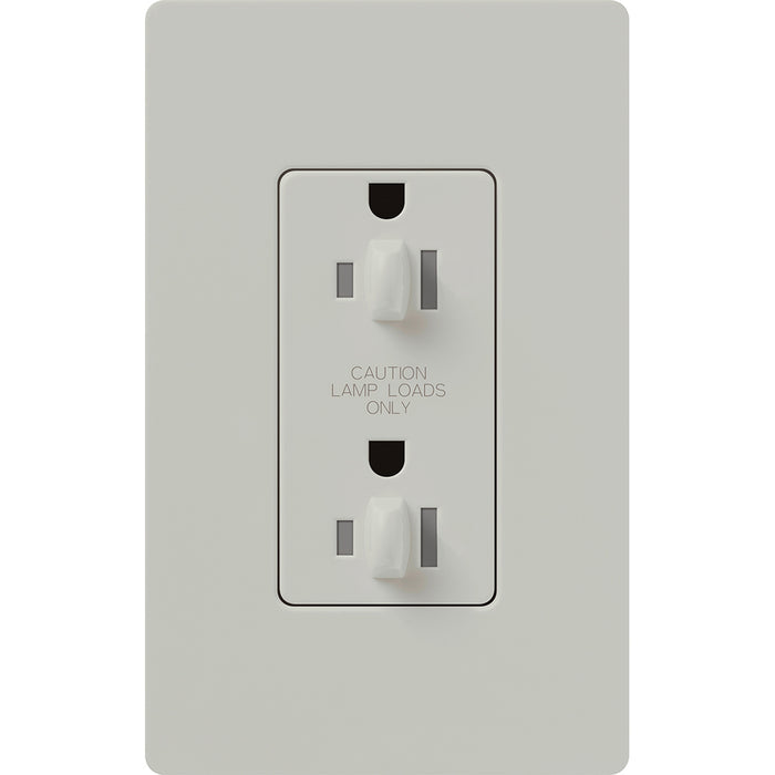 Lutron Dual Dimming Tamper-Resistant Receptacles - Satin Color 15A 120/125V | SCR-15-DDTR-XX
