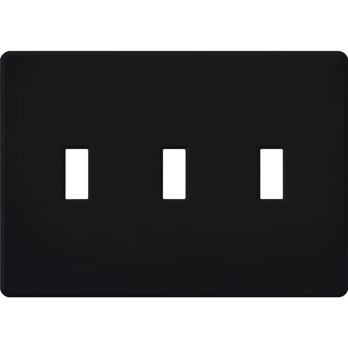 Lutron Fassada 3-Gang Wall Plate | For 3 Traditional Toggle Controls | FG-3
