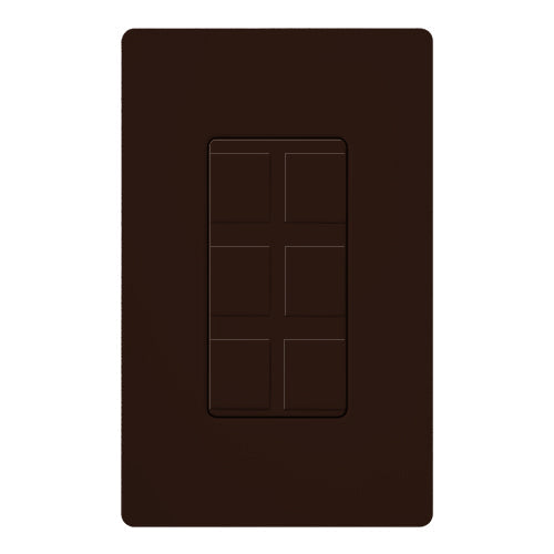 Lutron Field Customizable 6-Port Frame | CA-6PF-XX