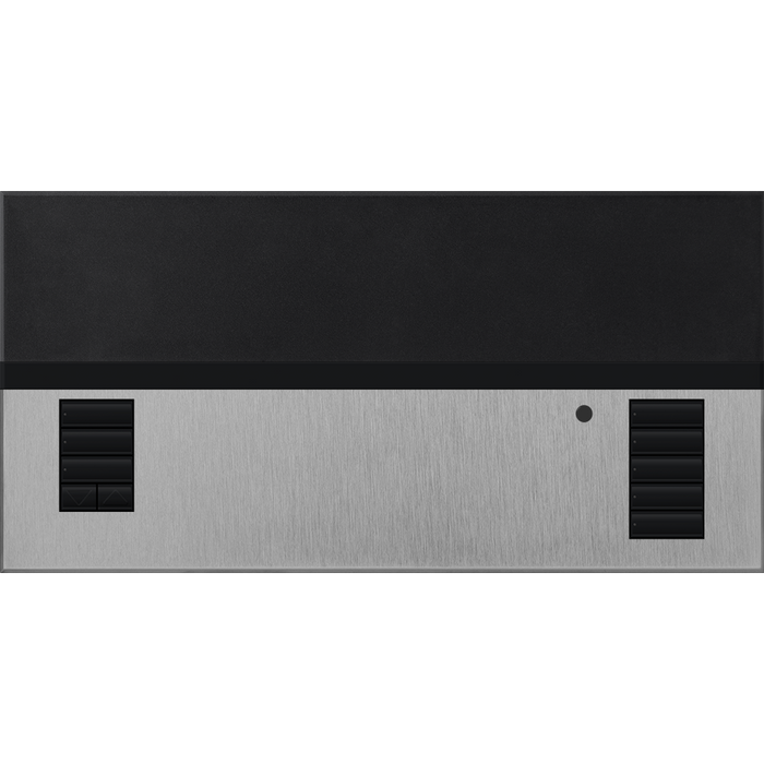 Lutron GRAFIK Eye QS - 1 Shade Zone Metal Faceplate Kit - Architectural Finish | QSGFP-1