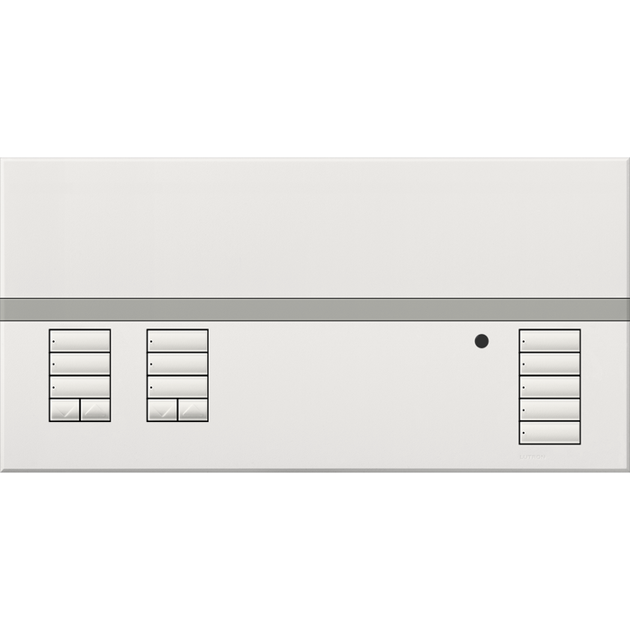 Lutron GRAFIK Eye QS Faceplate Kit - 2 Shades | QSGFP-2SW