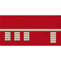 Lutron GRAFIK Eye QS Faceplate Kit - 3 Shades | QSGFP