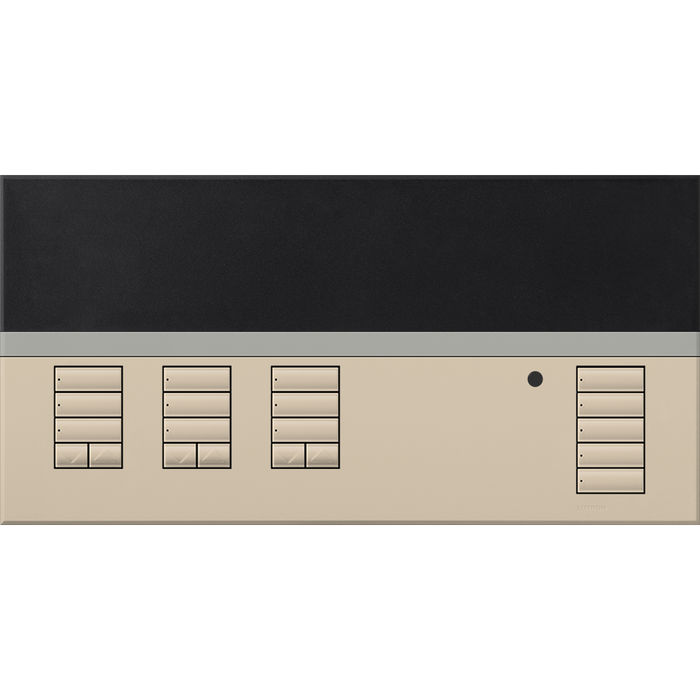 Lutron GRAFIK Eye QS Faceplate Kit - 3 Shades | QSGFP