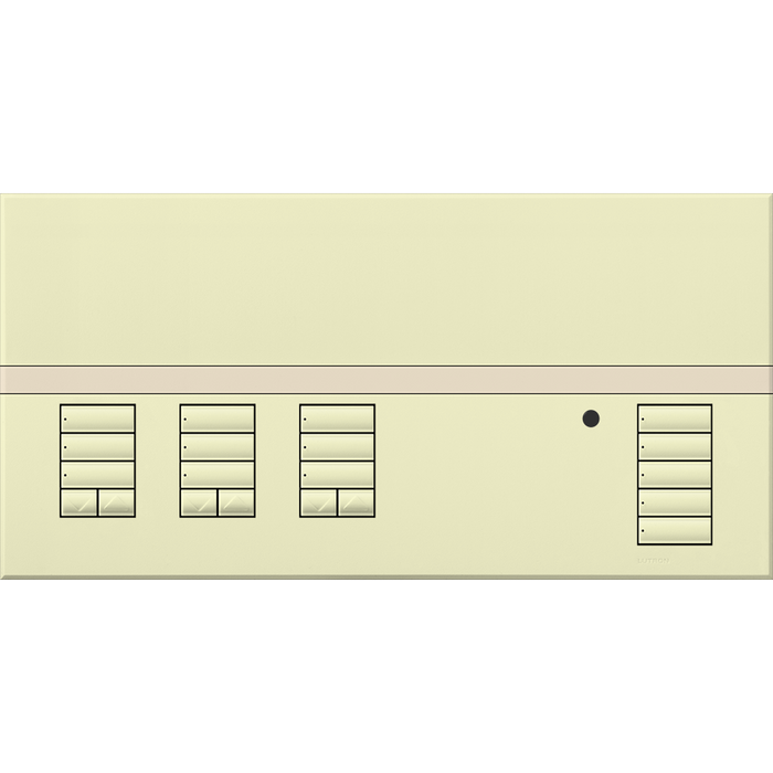 Lutron GRAFIK Eye QS Faceplate Kit - 3 Shades | QSGFP